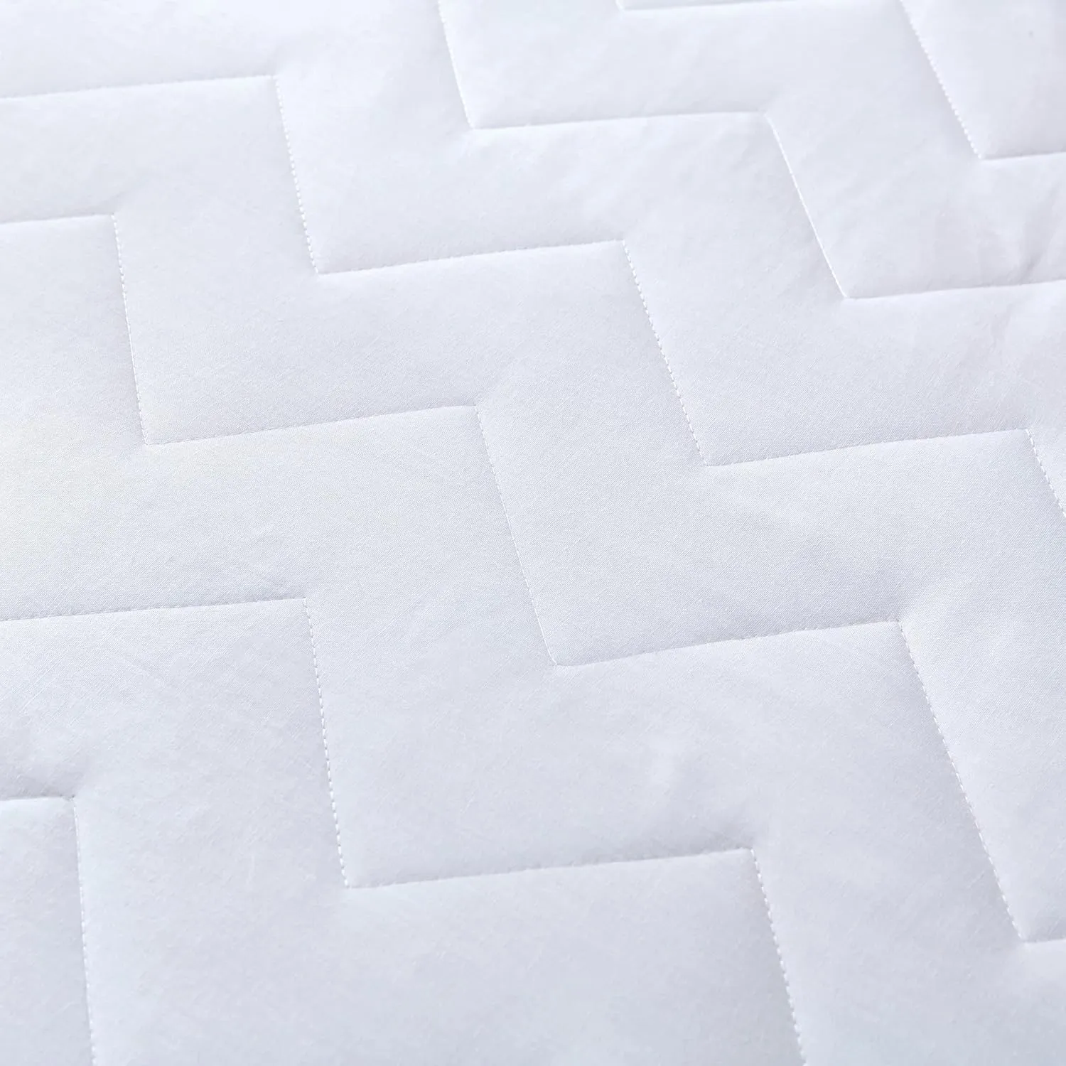 100% Ultra-Soft Cotton Quilted Anti-Microbial Mattress Cover Protector | Double Size