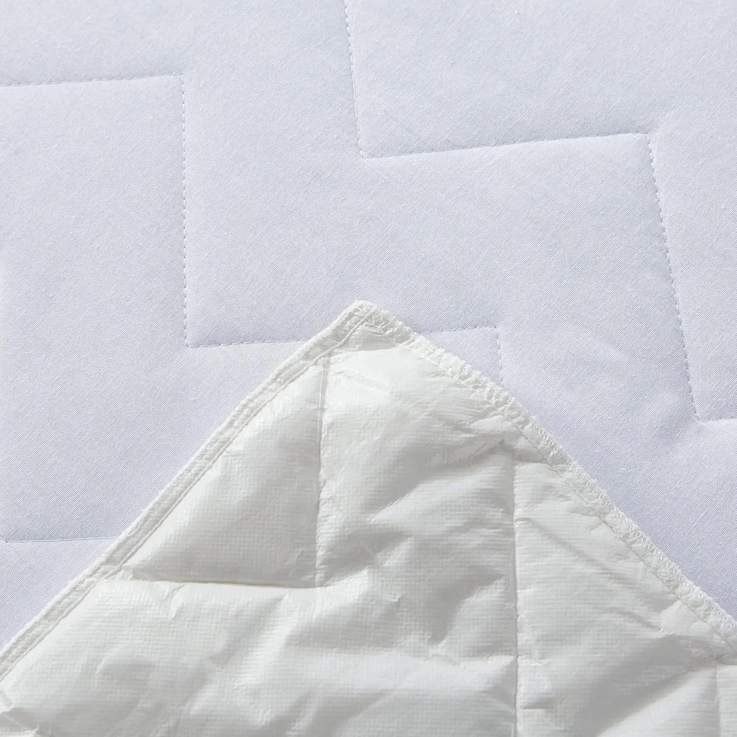 100% Ultra-Soft Cotton Quilted Anti-Microbial Mattress Cover Protector | Double Size