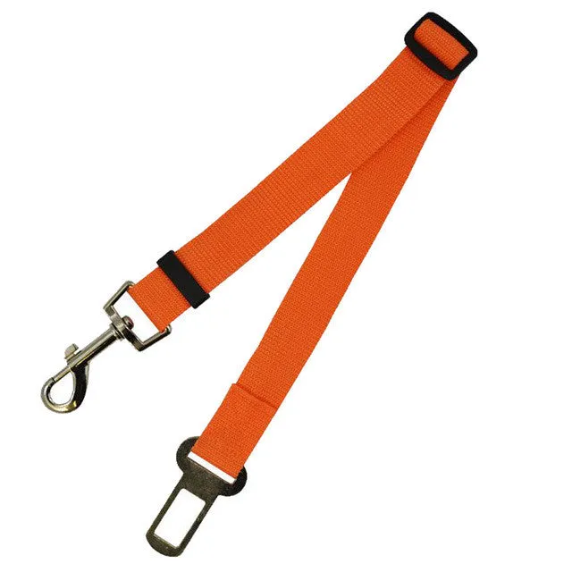 6 Colors Cat Dog Car Safety Seat Belt Harness Adjustable Pet Puppy Pup Hound Vehicle Seatbelt Lead Leash for Dogs Drop Shipping