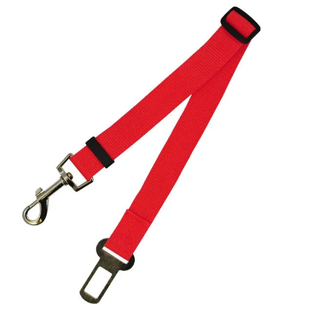 6 Colors Cat Dog Car Safety Seat Belt Harness Adjustable Pet Puppy Pup Hound Vehicle Seatbelt Lead Leash for Dogs Drop Shipping