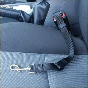 Adjustable Dog Cat Pet Car Safety Seat Belt Red Blue Black Army Green