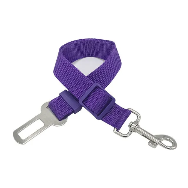 Adjustable Dog Leash Pet Dog Car Seat Belt