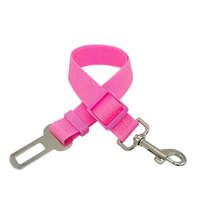 Adjustable Dog Leash Pet Dog Car Seat Belt