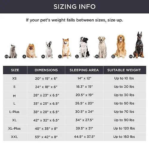 Bedsure Orthopedic Dog Bed for Medium Dogs - Waterproof Dog Sofa Bed Medium, Supportive Foam Pet Couch Bed with Removable Washable Cover, Waterproof Lining and Nonskid Bottom, Grey