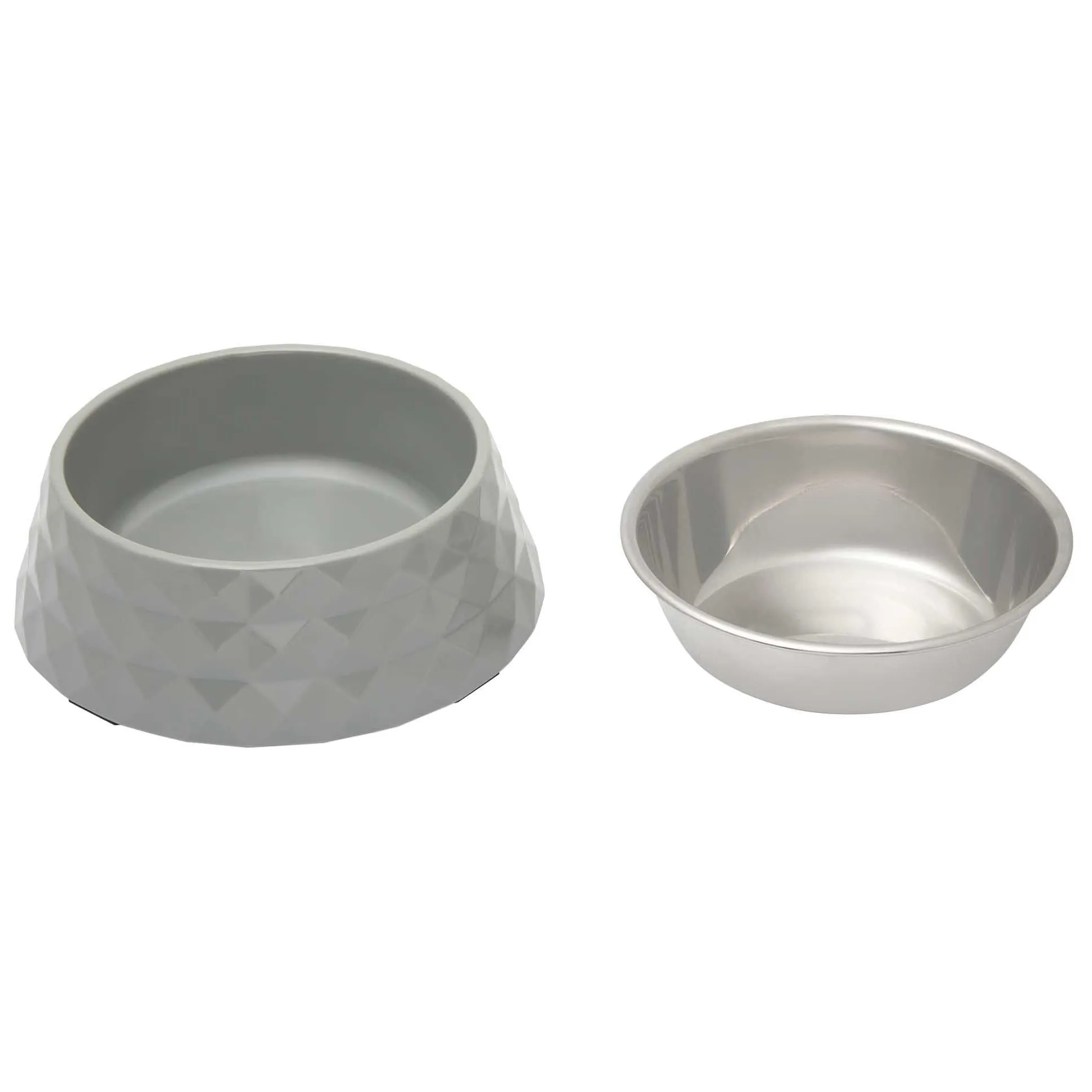 Buddy & Belle Diamond Melamine Dog Bowl