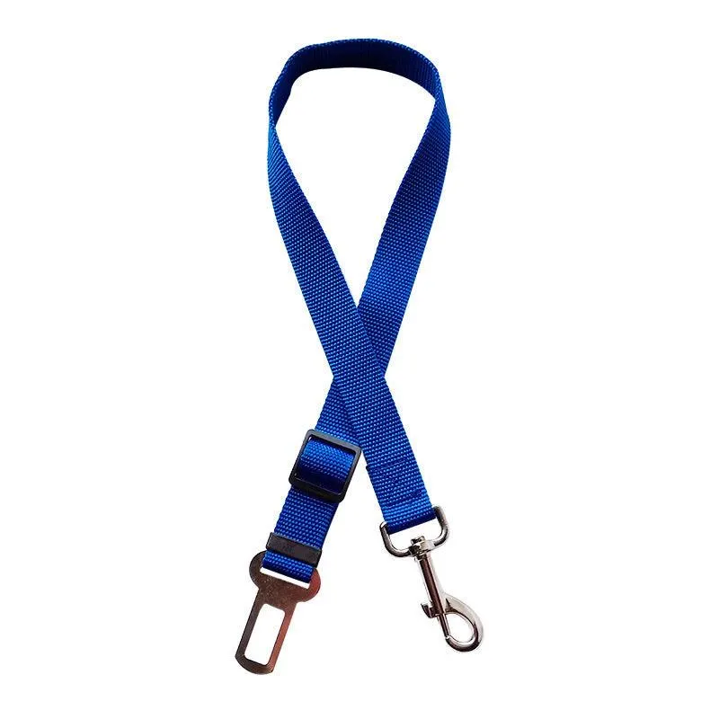 Comfy & Secure: Adjustable Dog Car Harness Seat Belt