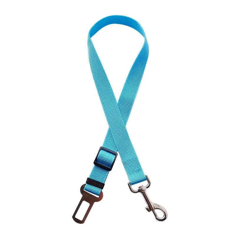 Comfy & Secure: Adjustable Dog Car Harness Seat Belt