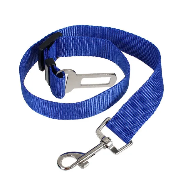 Dog Car Seat Belt Adjustable Harness Lead Leash Safety Leash Car