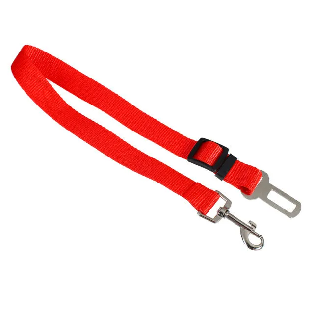 Dog Car Seat Belt Adjustable Harness Lead Leash Safety Leash Car