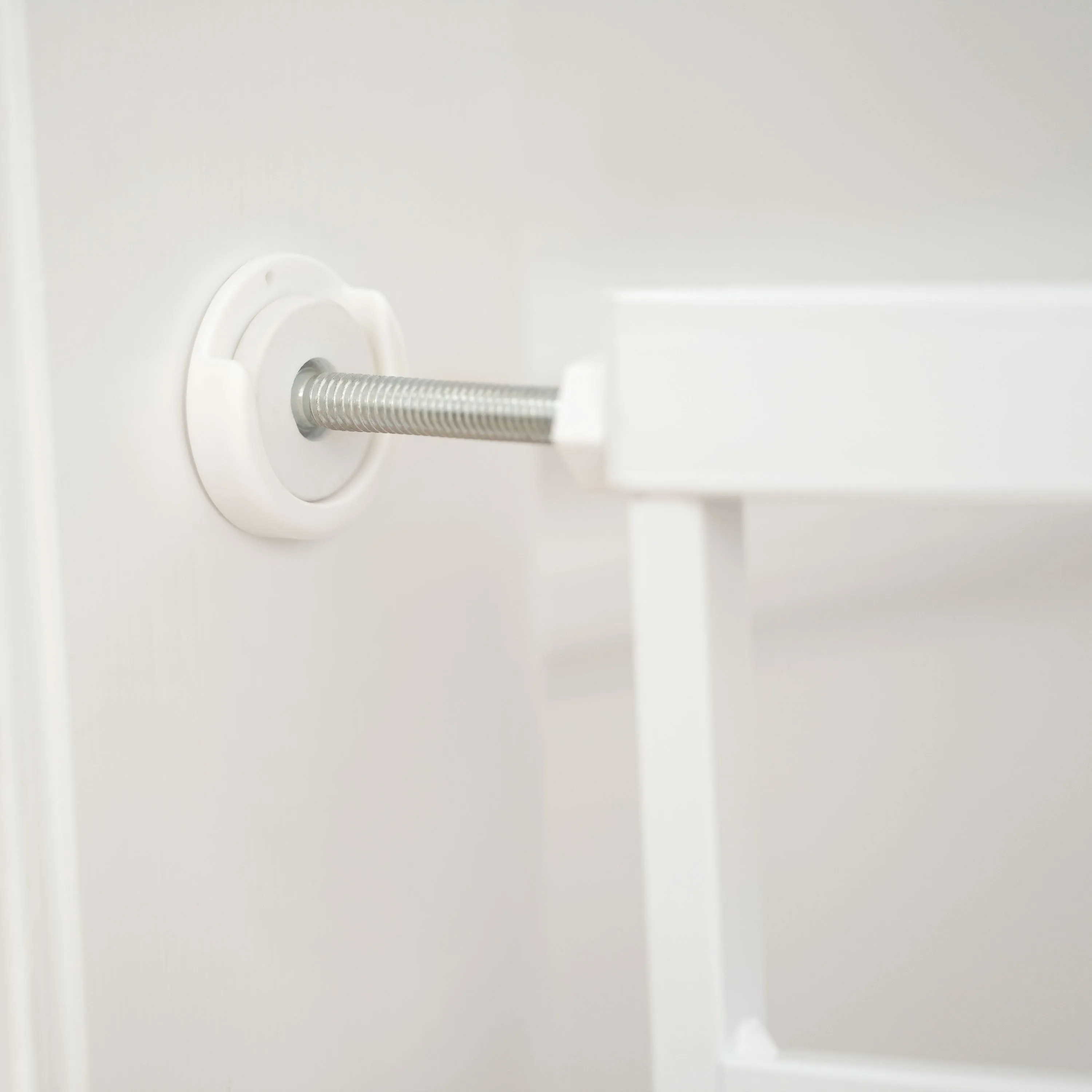 Doorway 48W Series Safety Pet and Baby Gate, openings 29"-48" Wide, 36" Tall - White