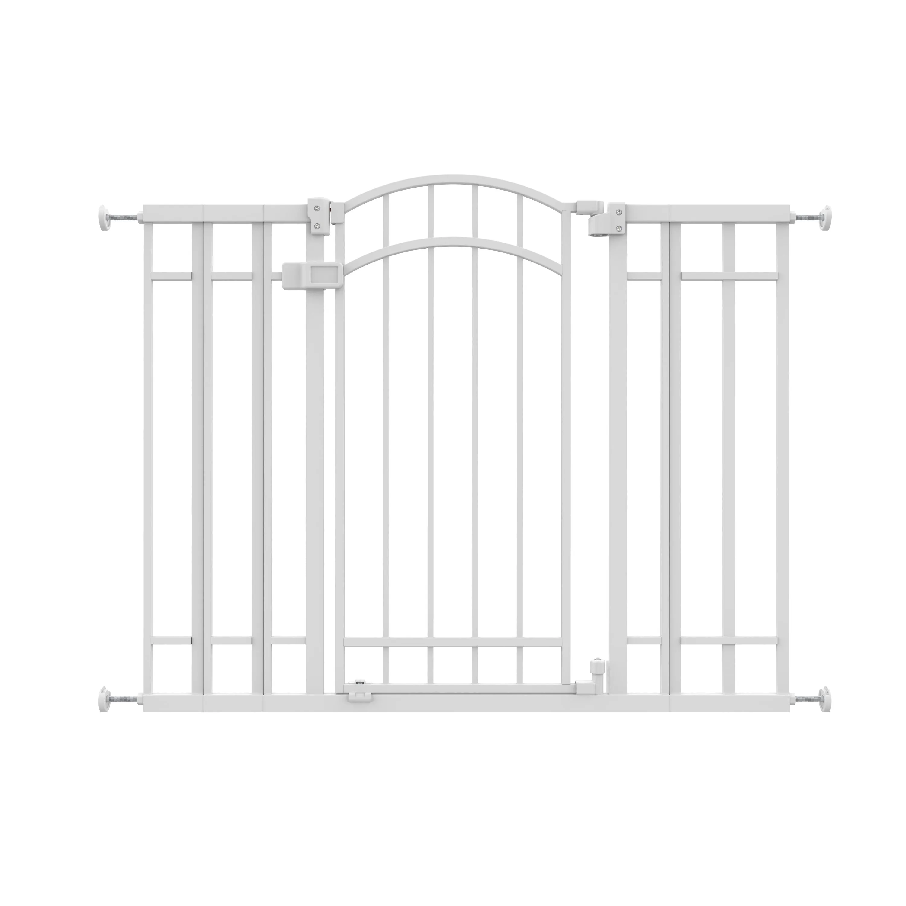 Doorway 48W Series Safety Pet and Baby Gate, openings 29"-48" Wide, 36" Tall - White
