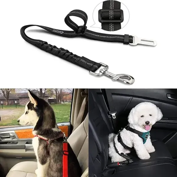 Ensure Your Dog's Safety with Our Dog Seat Belt