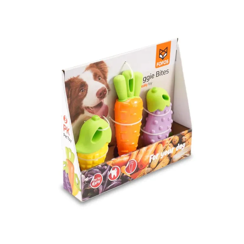 FOFOS Vegi Chew Toy, Dog Toy