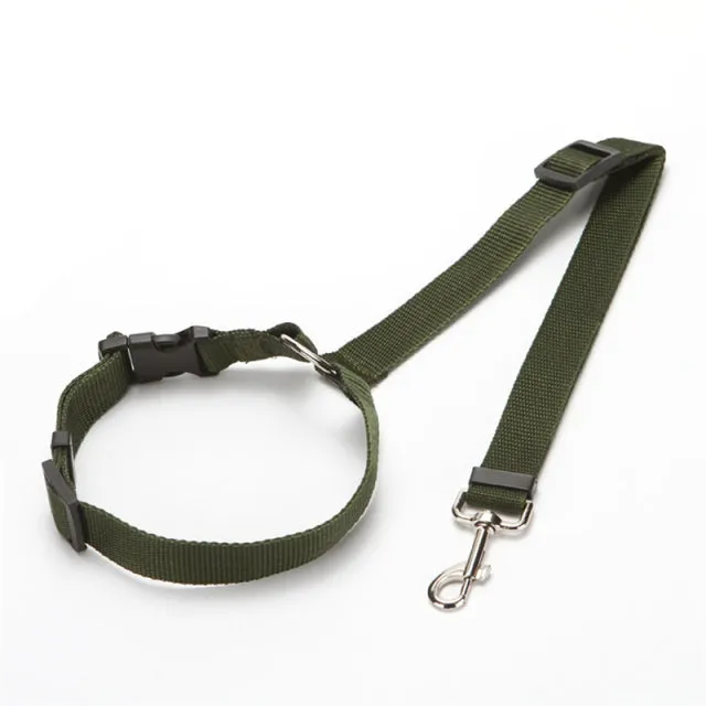 Frenchie Car Seat Belt Headrest Vehicle Safety Harness (WJ71)