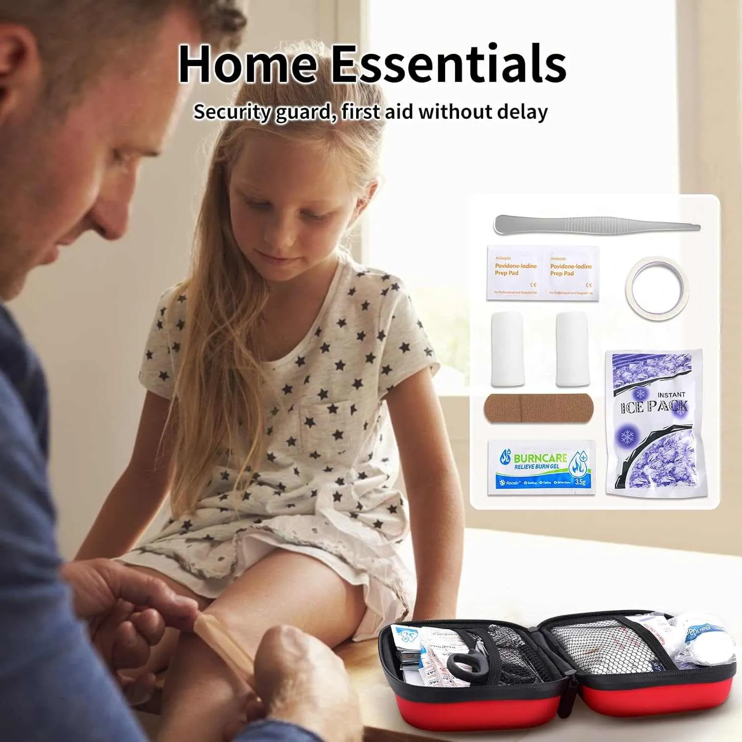 Home Car First Aid Kit Camping Essentials
