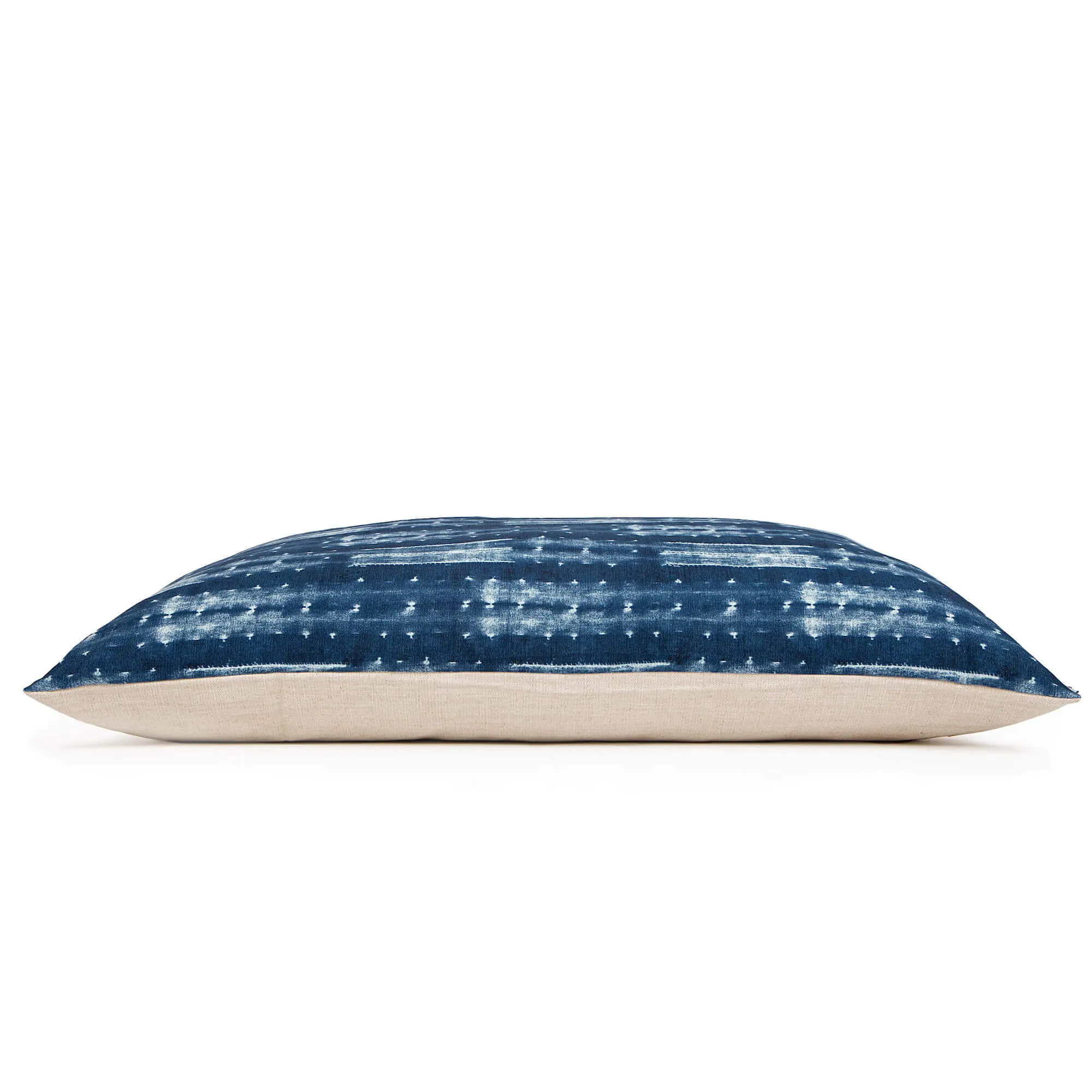 Indigo Mud Cloth Dog Bed