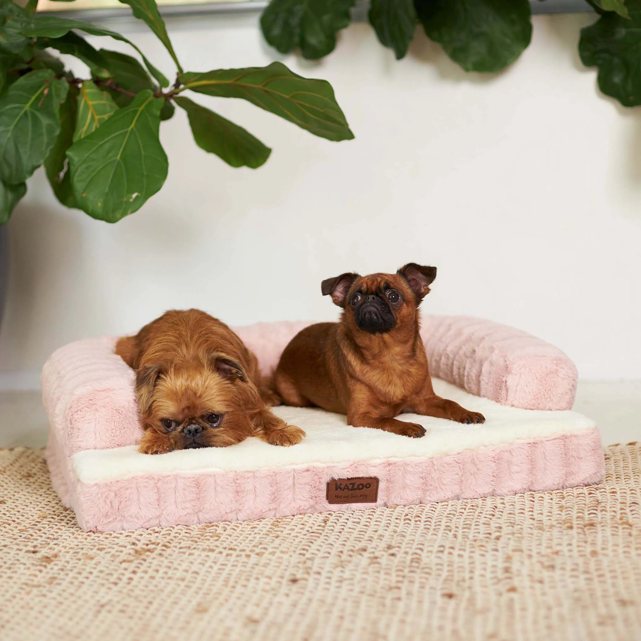 Kazoo Boudoir Large Blush Dog Bed