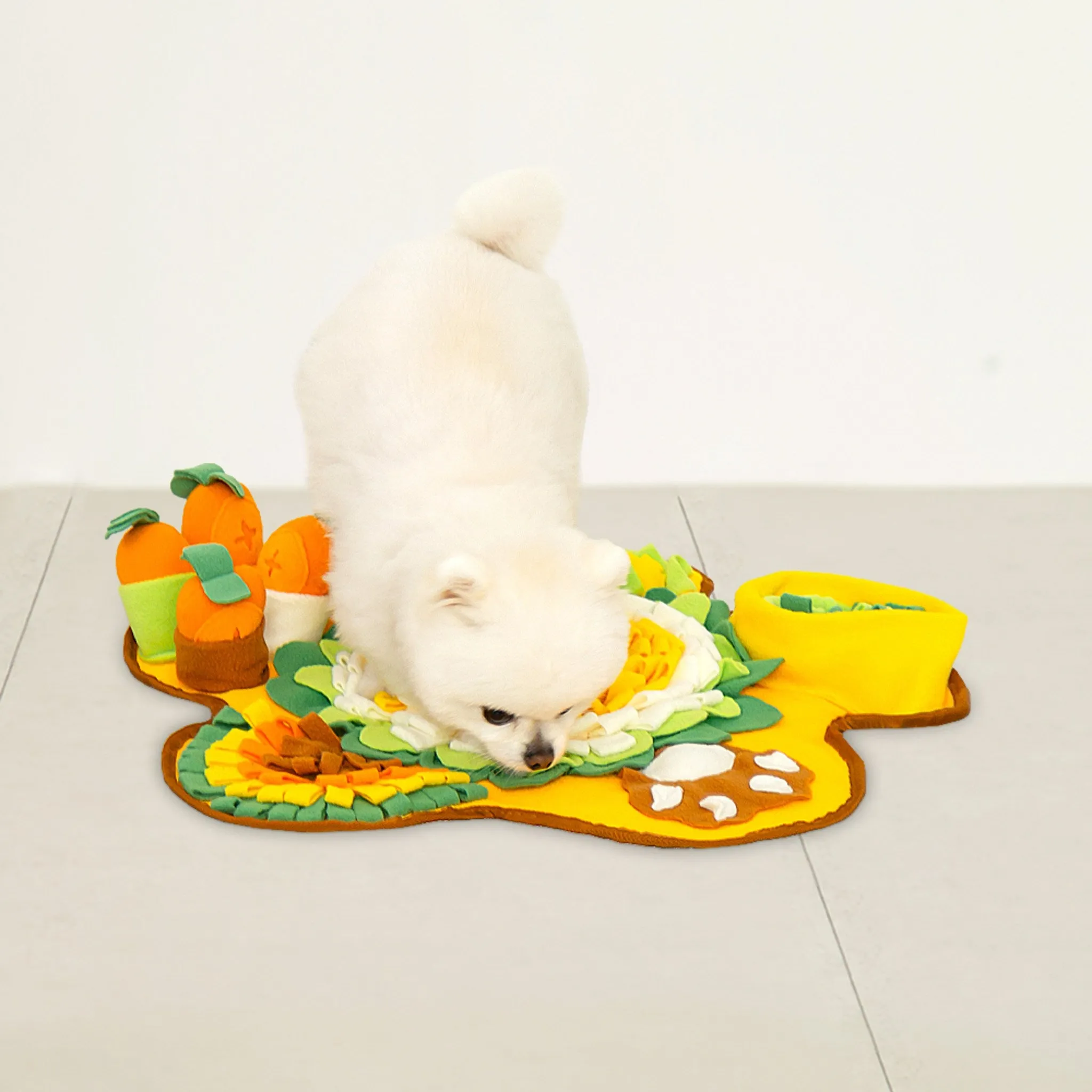 Leto Dog Nosework Toy Flower Carrot Field Blanket Mat - Nosework/IQ Toy - 🏆 #5 - Pet Supplies - Best of December