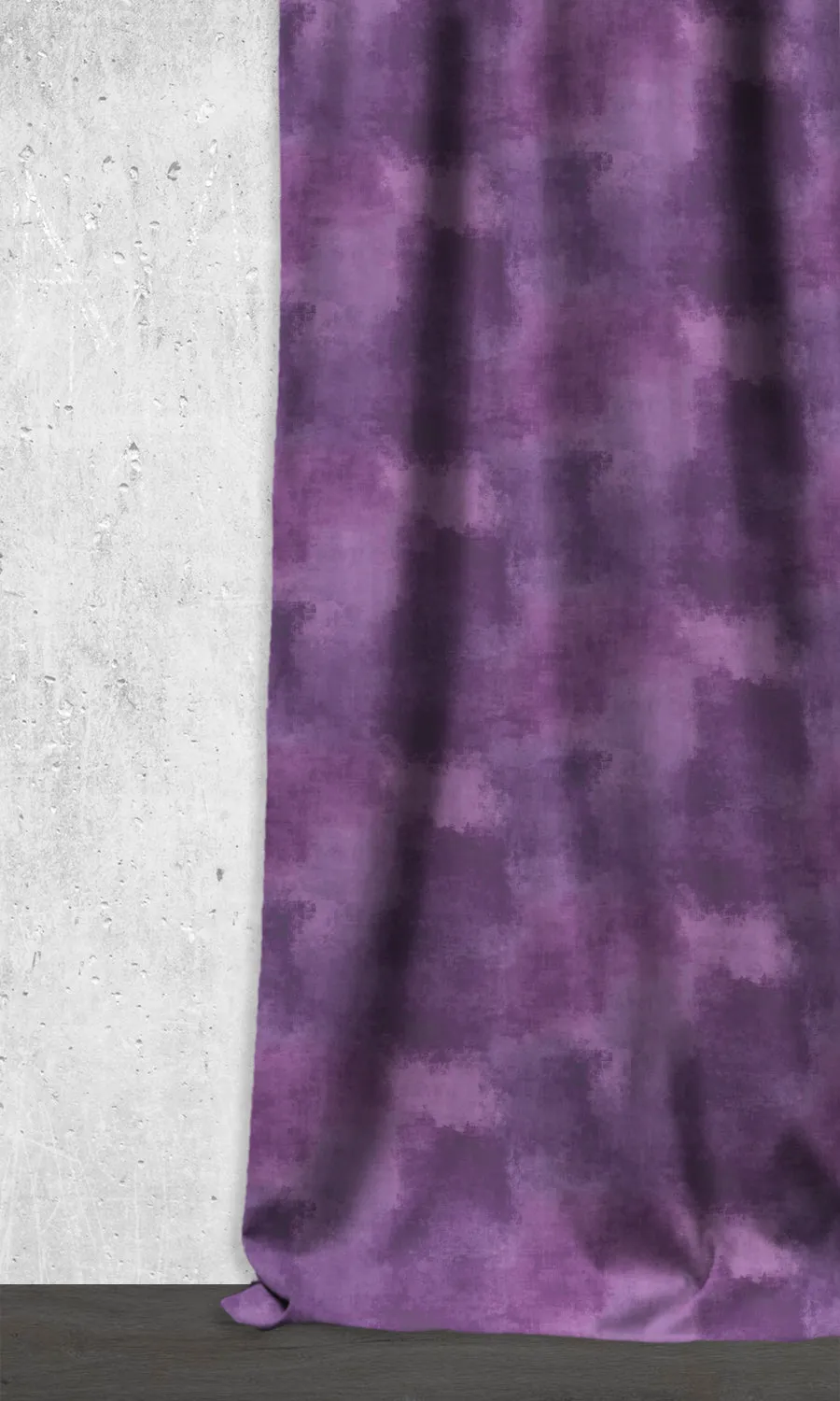 'Lilac Gate' Custom Dimout Roman Shades/ Blinds (Purple)