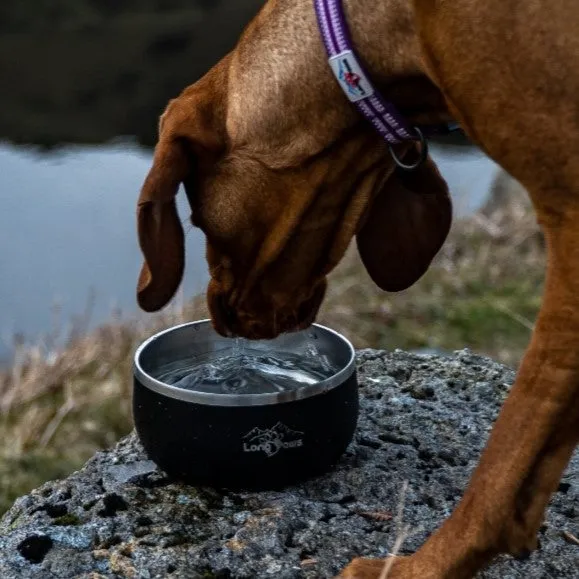 Lunar Dog Bowl - Black