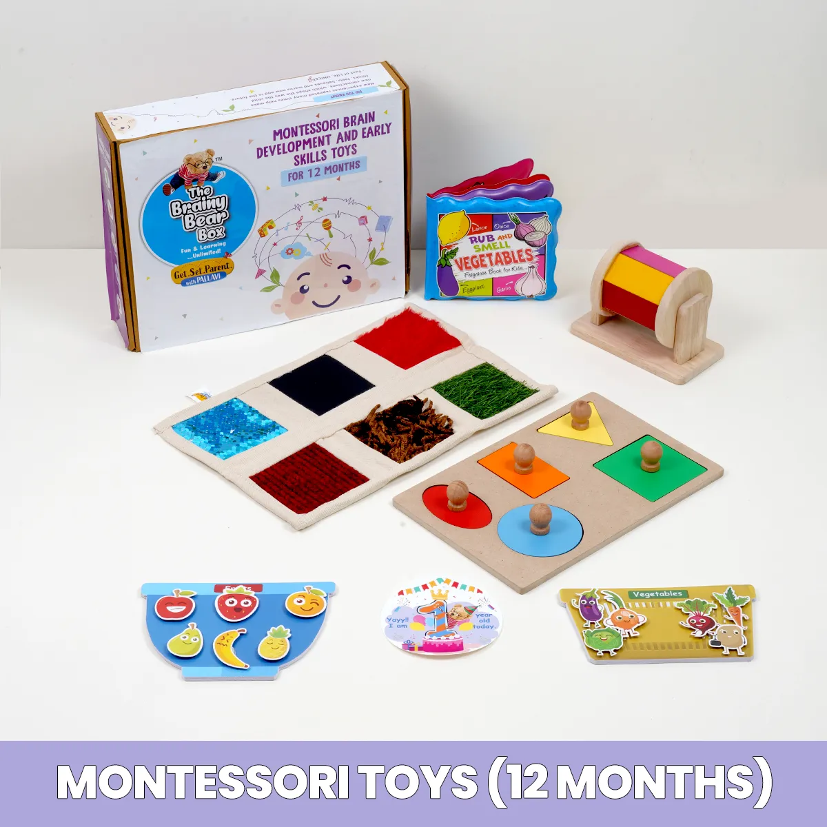 Monthly Montessori and Brain Development Toys  (0-2 Years)