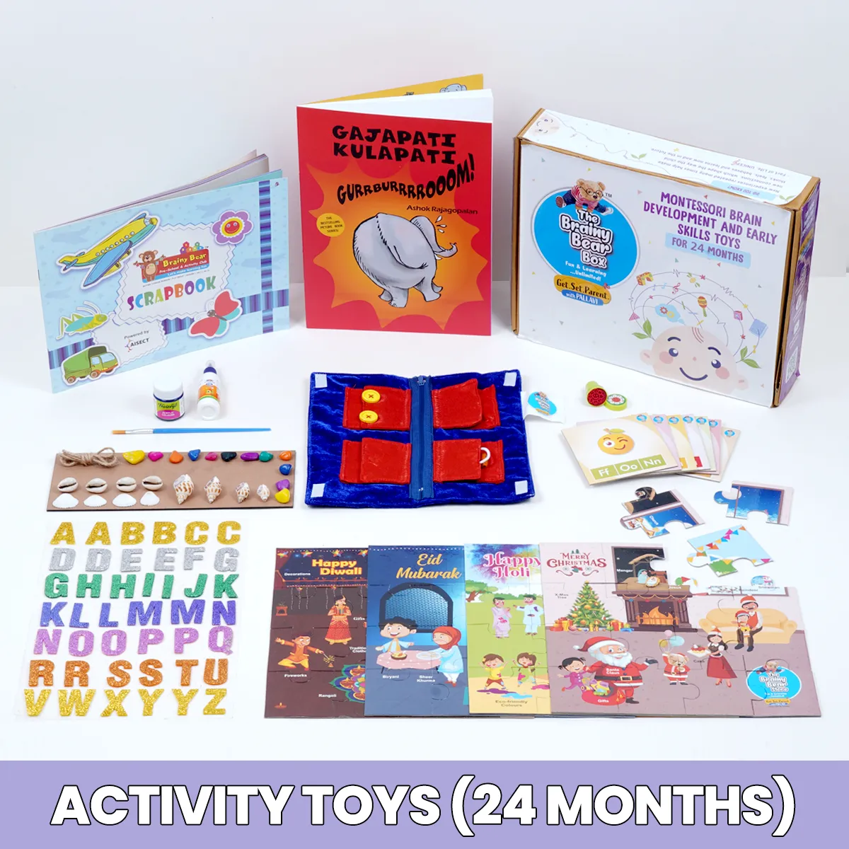 Monthly Montessori and Brain Development Toys  (0-2 Years)
