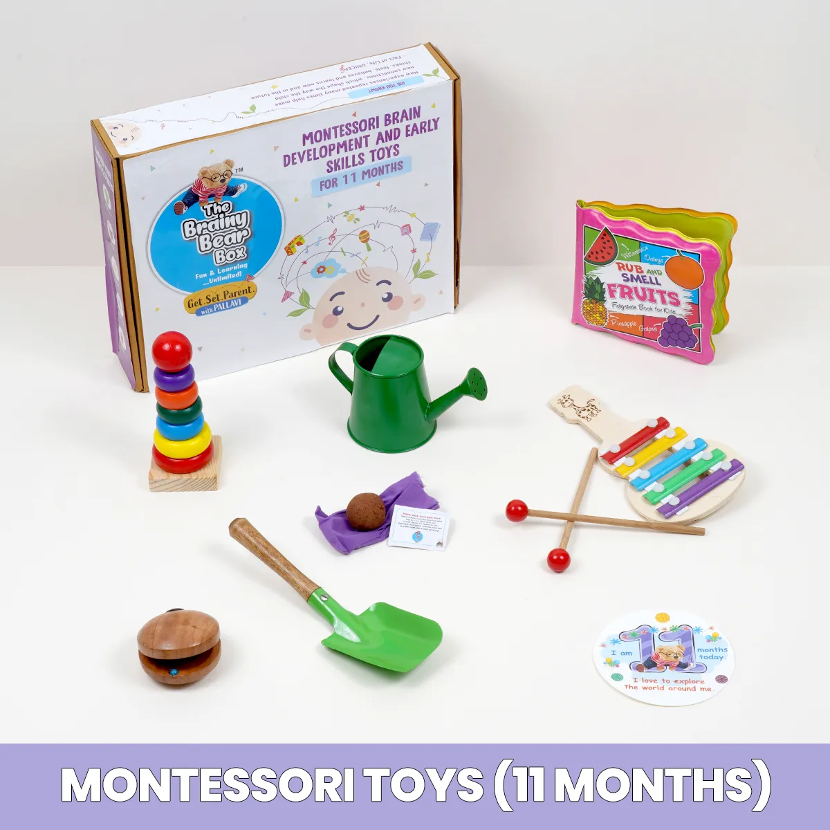 Monthly Montessori and Brain Development Toys  (0-2 Years)
