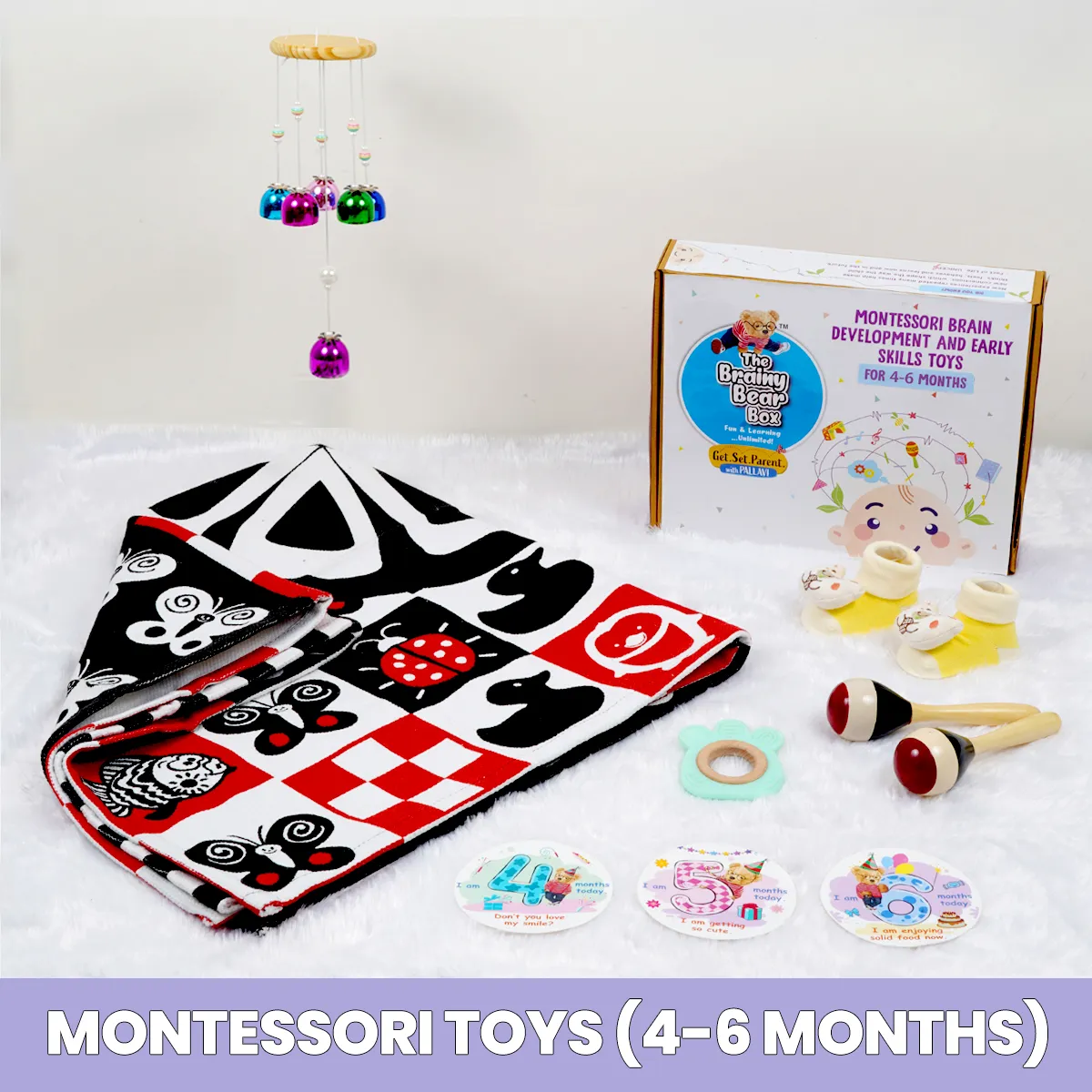 Monthly Montessori and Brain Development Toys  (0-2 Years)