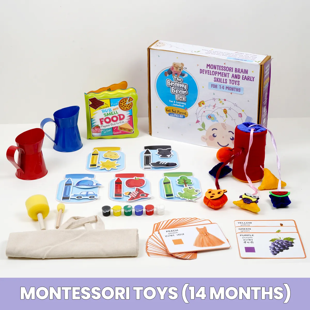 Monthly Montessori and Brain Development Toys  (0-2 Years)