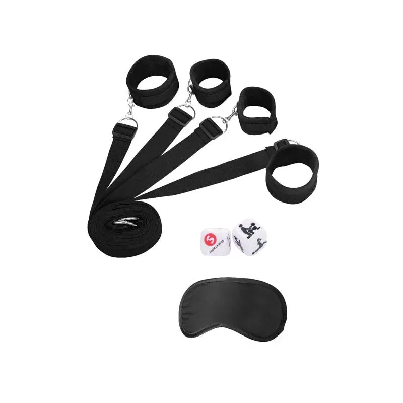 OUCH!  & White Bed Bindings Restraint System -  Restraints