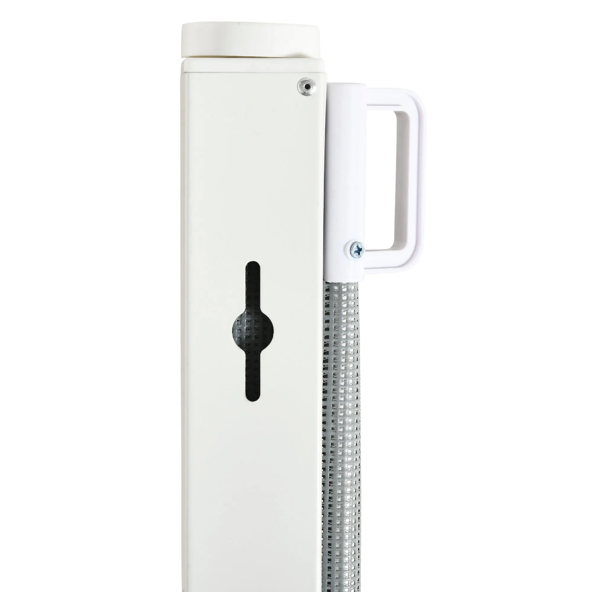 PawHut Retractable Safety Gate Pet Guard Battier for Doorways, Hallways - Grey