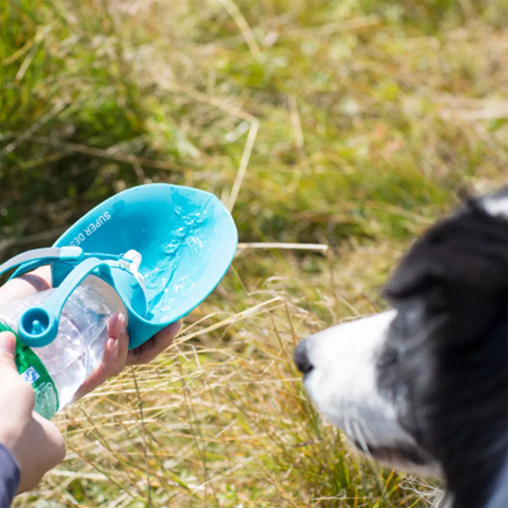 PAWS ASIA Amazon Popular High Quality Multifunctional Narrow Mouth Nozzle Squeeze Out Regular Dog Bottles Water 580ML
