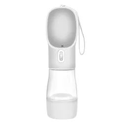 PAWS ASIA Wholesale Plastic Portable Travel Multi Use Dog Drink Bottle With Dog Food