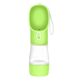 PAWS ASIA Wholesale Plastic Portable Travel Multi Use Dog Drink Bottle With Dog Food