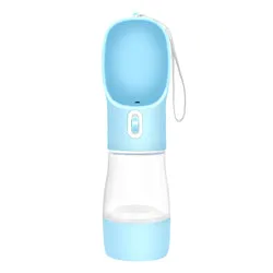 PAWS ASIA Wholesale Plastic Portable Travel Multi Use Dog Drink Bottle With Dog Food