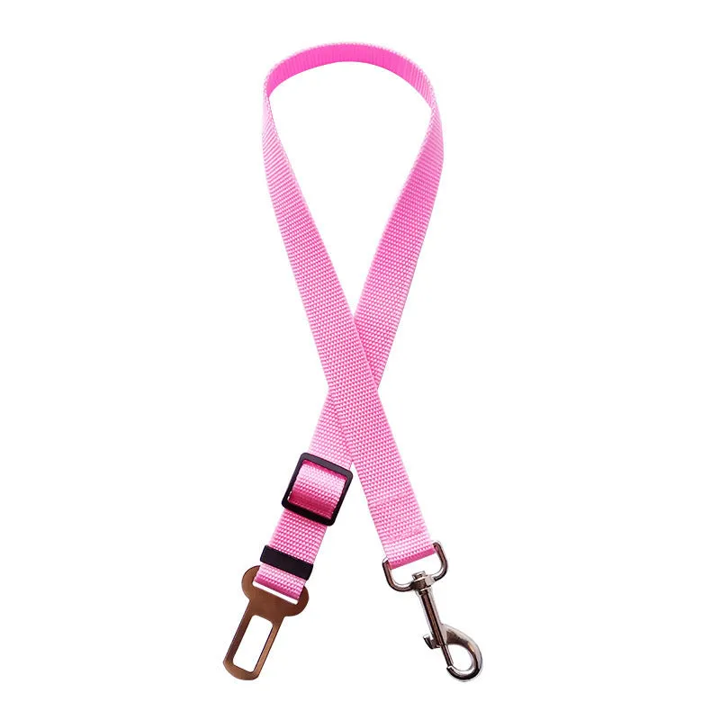 PawSecure: Adjustable Dog & Cat Car Seat Belt – Pet Safety Harness Clip