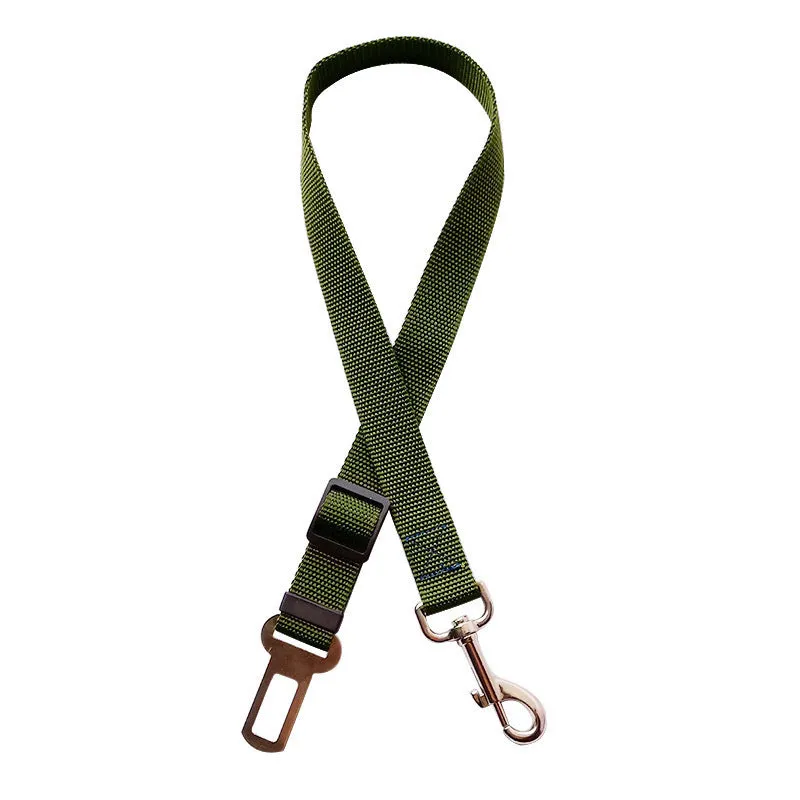 PawSecure: Adjustable Dog & Cat Car Seat Belt – Pet Safety Harness Clip