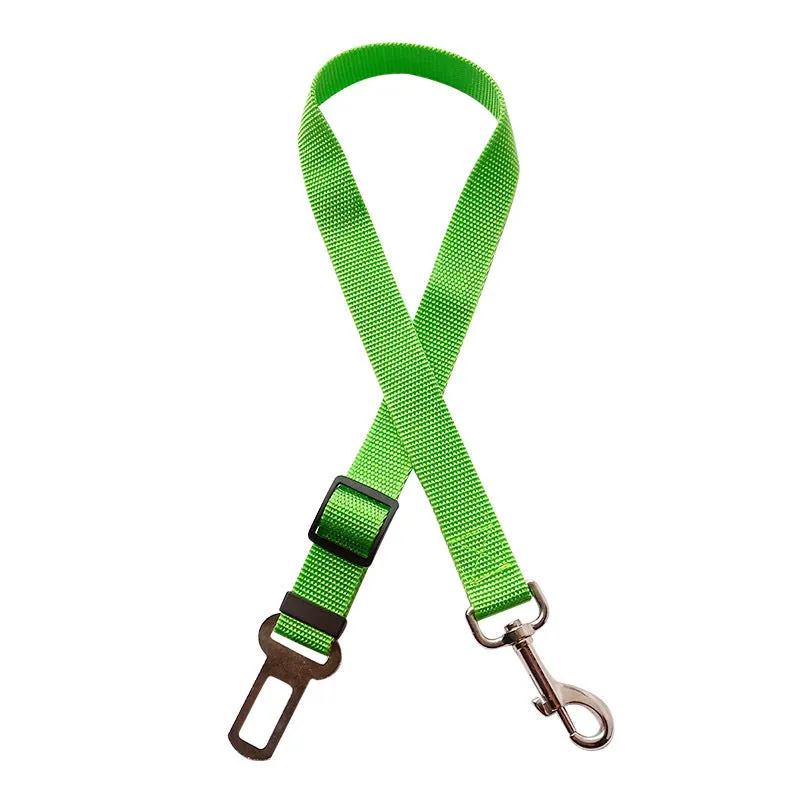 PawSecure: Adjustable Dog & Cat Car Seat Belt – Pet Safety Harness Clip