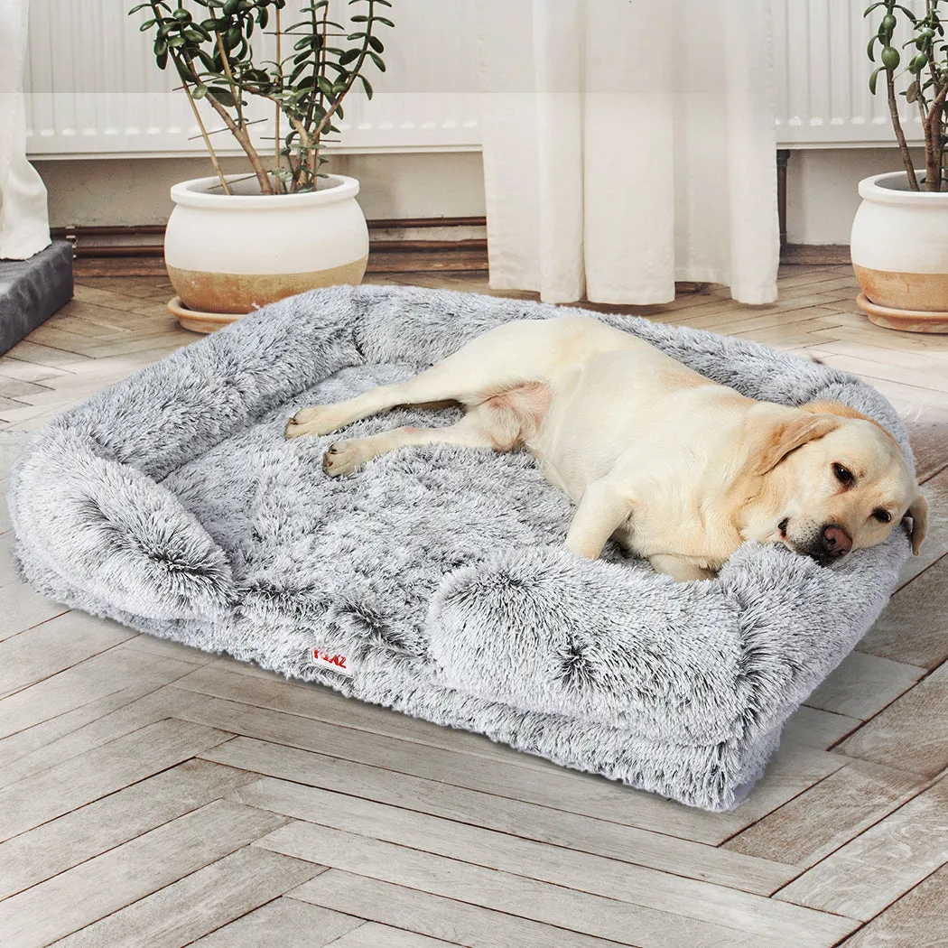 Pet Bed Orthopedic Sofa Dog Mattress Soft Warm Cushion - L