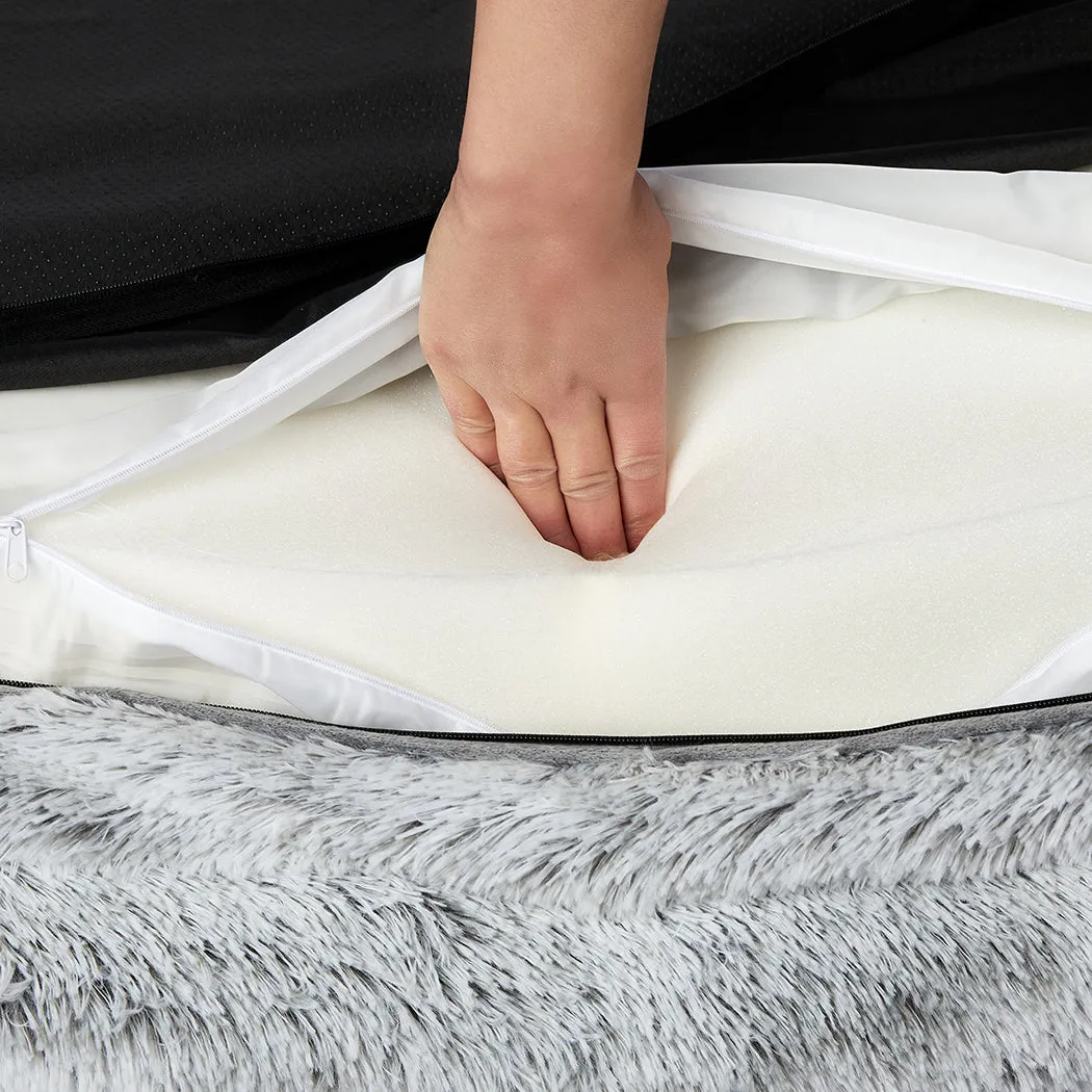 Pet Bed Orthopedic Sofa Dog Mattress Soft Warm Cushion - L