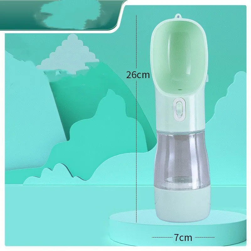 Pet Dog Water Bottle Feeder Bowl Portable Water Food Bottle Pets Outdoor Travel Drinking Dog Bowls Water Bowl For Dogs