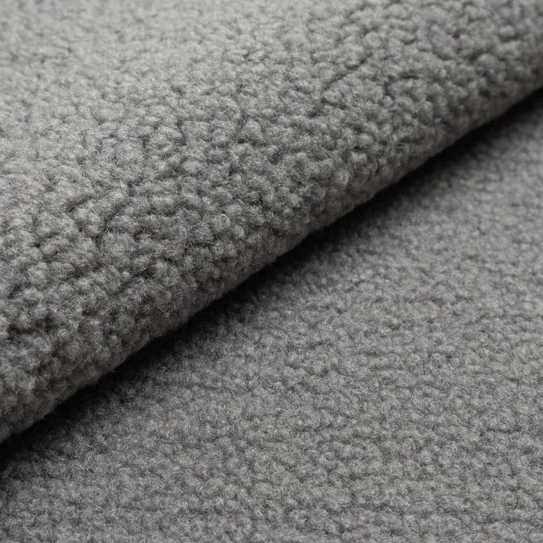 PillowVilla Bouclé Dog Bed PEBBLE