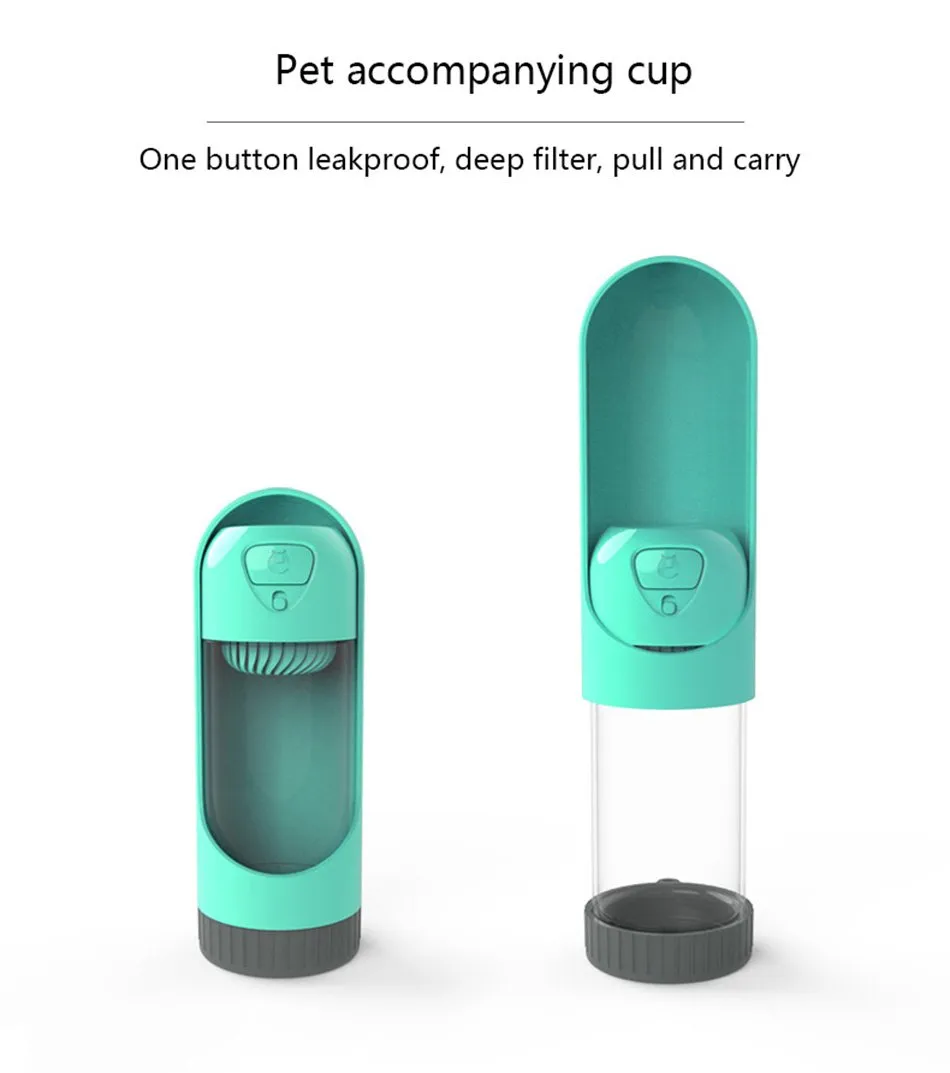Portable Dog Water Bottle - 300ml