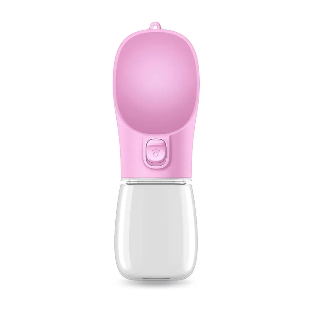 Portable Dog Water Bottle & Feeder – Outdoor Travel Drinking Container