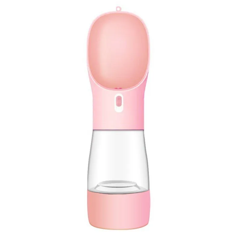 Portable Pet Water Bottle & Feeder Bowl – Travel Water and Food Dispenser for Dogs