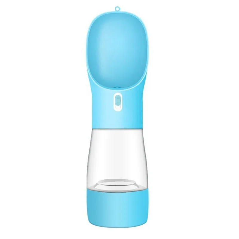 Portable Pet Water Bottle & Feeder Bowl – Travel Water and Food Dispenser for Dogs