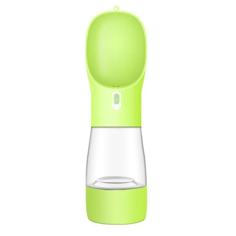Portable Pet Water Bottle & Feeder Bowl – Travel Water and Food Dispenser for Dogs
