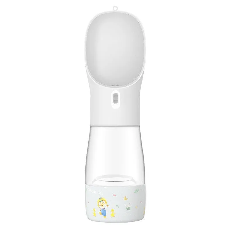 Portable Pet Water Bottle & Feeder Bowl – Travel Water and Food Dispenser for Dogs