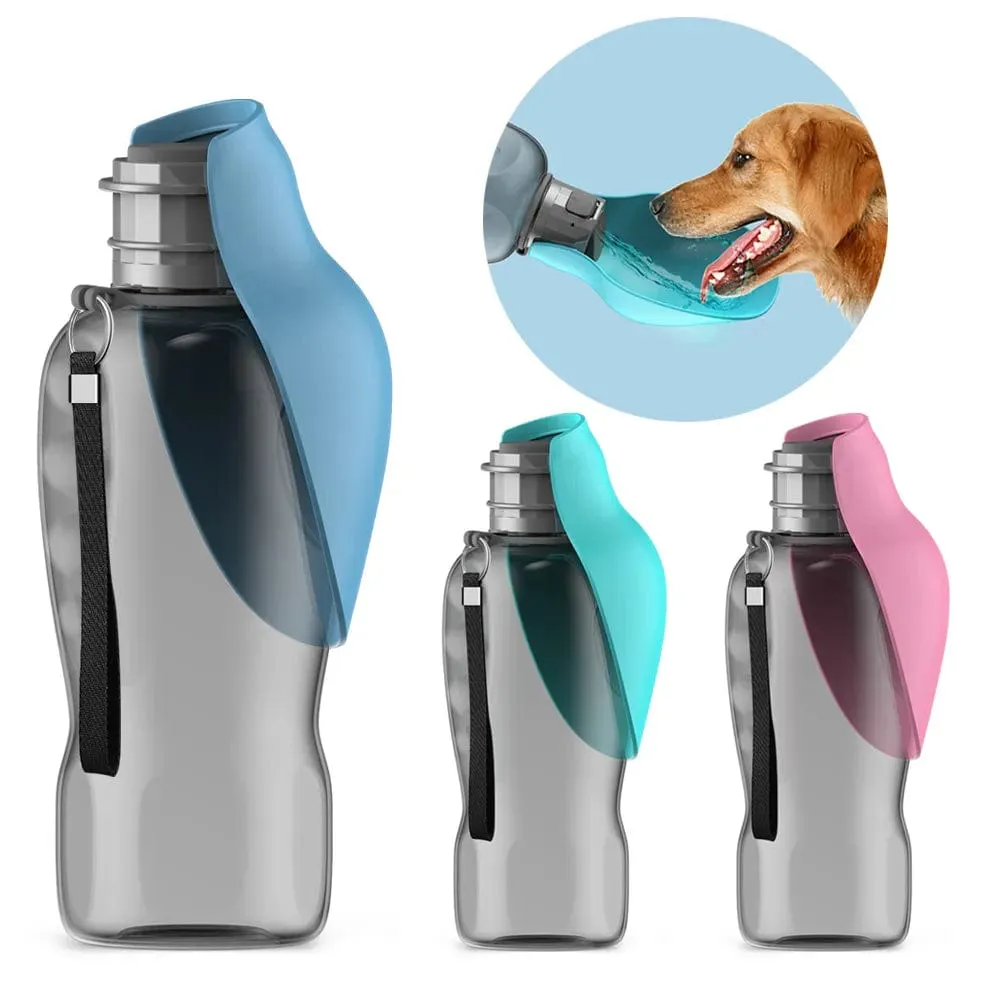 Portable Pet Water Bottle | Travel-Friendly Drinking Bowl