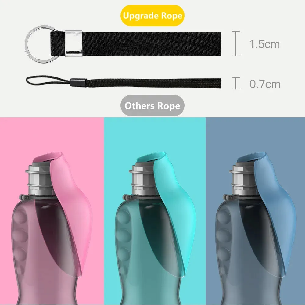 Portable Pet Water Bottle | Travel-Friendly Drinking Bowl
